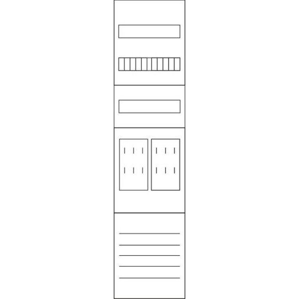 Eaton Zählerfeld ZSD-Z17B0016