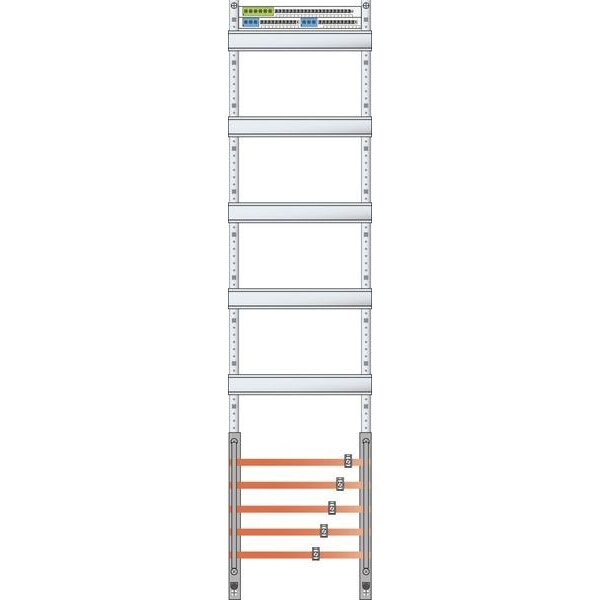 ABN Verteilerfeld 1V5 5polig 250x1050mm