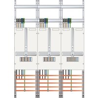 ABN Zählerfeld 3Pkt 3Z Klemmstein 5polig 750x1050mm