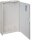 Hager Wandschrank FP62SN2 IP44 SKII 950x550x205mm