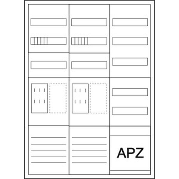 Eaton Zähler-Komplettschrank ZSD-ZZV-1100-BKE-I/APZ