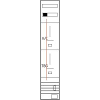 ABN Zählerfeld 3Pkt 1Z 1T 5polig 250x1350mm