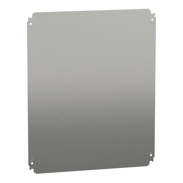 Schneider Electric Montageplatte Einf. H500xB600mm verzinktem Stahl