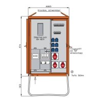 Walther Anschlussverteiler WAV0131R1 44kVA