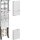 Hager Komplettfeld ZH3EN22 univ. Z 2ZP BKE-I H=1050mm 1f.