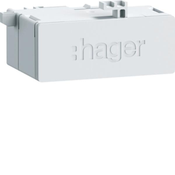 Hager Buchse ZZ45WAN2PP RJ45 Patch/Patch 180° CAT6A