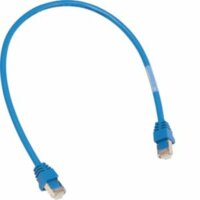 Hager Patch-Kabel ZZ45WAN040 2xRJ45 Stecker blau 400mm