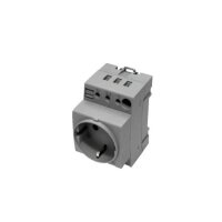 Rittal Steckdose 250V 16A grau Schuko CEE 7/4 PK= 2 Stck